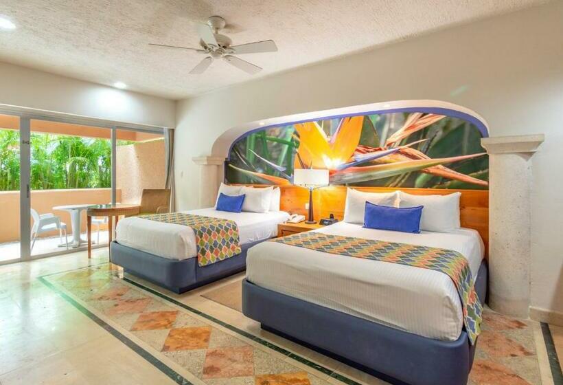 庭の見えるジュニアスイート, Puerto Aventuras Hotel & Beach Club