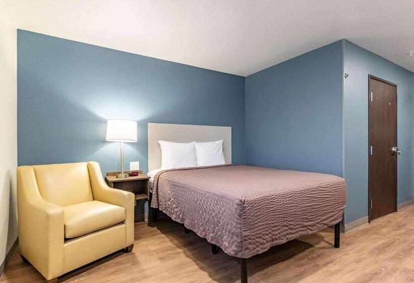 Номер Стандарт Адаптированный для Инвалидов, Woodspring Suites Indianapolis Airport South
