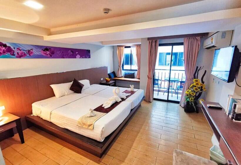 Quarto Superior Vista Piscina, Scandia Beach