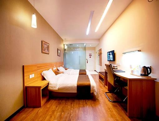 Семейный Номер, Thank Inn Chain Hotel Jiangsu Yangzhou Shaobo Grand Canal
