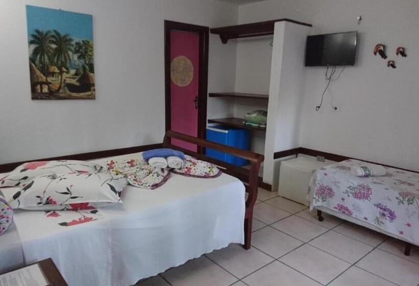 Номер Стандарт Трехместный, Pousada Brasil Paraty