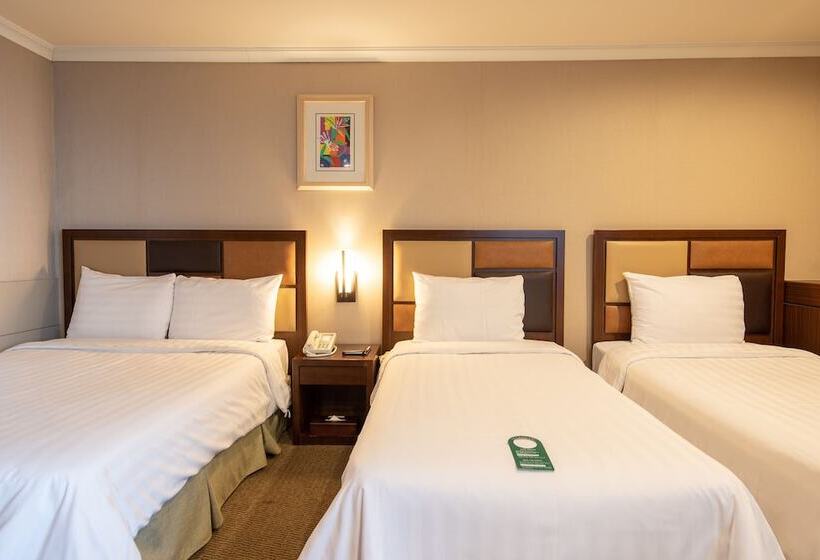 اتاق لوکس سه تخته, New Seoul Hotel Myeongdong