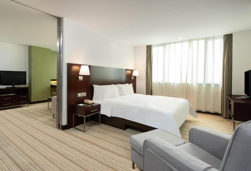 اتاق استاندارد با تخت بزرگ, Holiday Inn Shanghai Vista, An Ihg