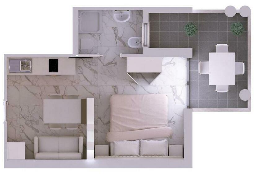 标准工作室, Residence Hotel Alba Palace