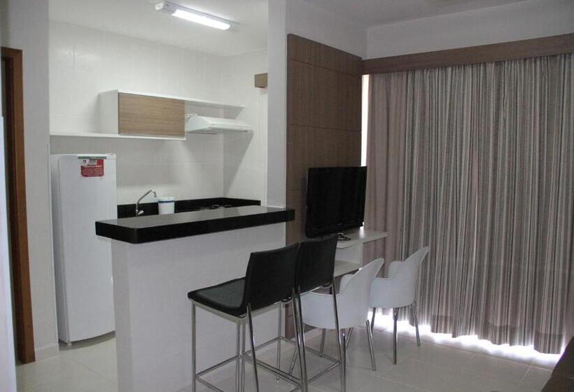 침실 1개 아파트, Veredas Do Rio Quente Flat