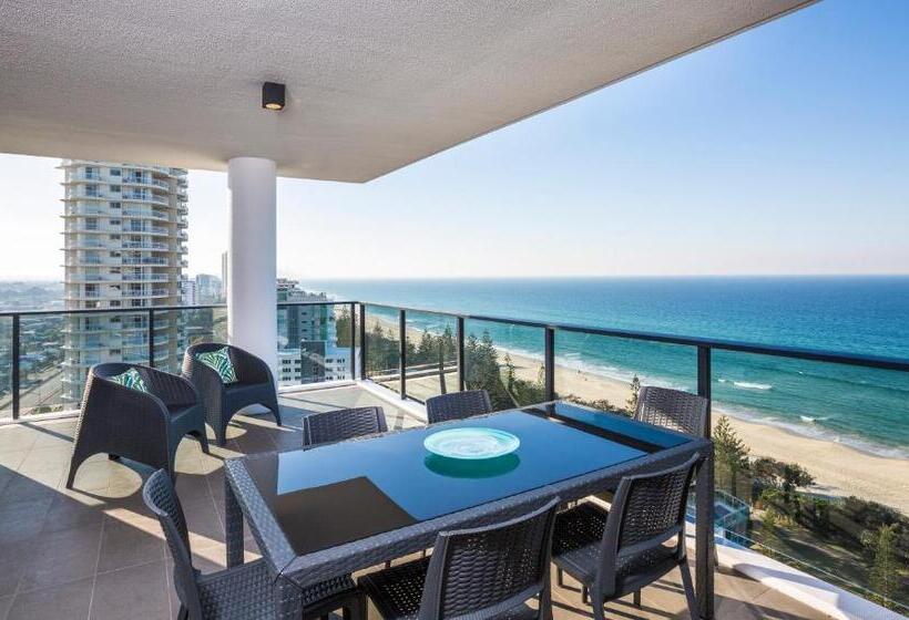 침실 3개 아파트, Boardwalk Burleigh Beach   Official