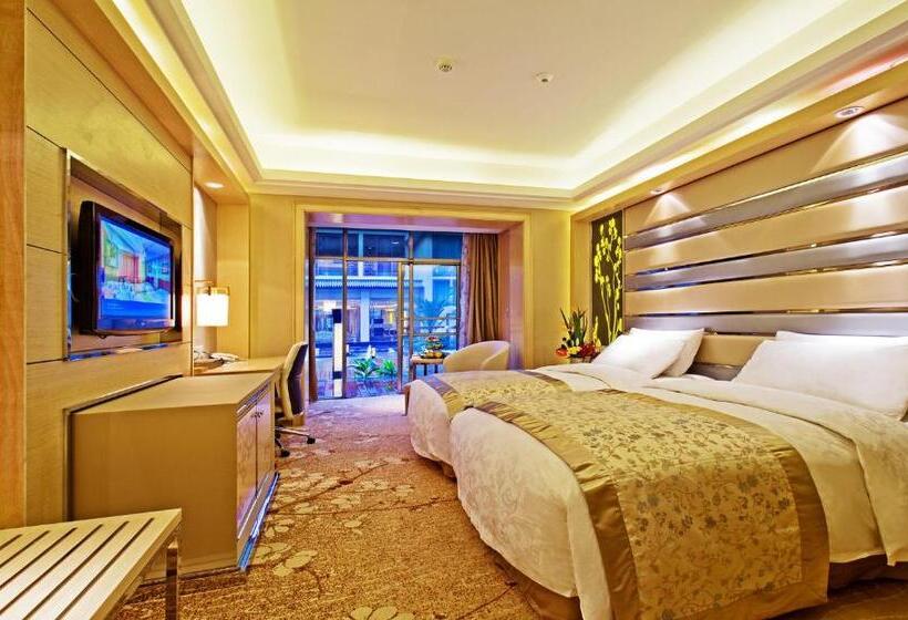 اتاق استاندارد با چشم‌انداز باغ, Chengdu Wangjiang