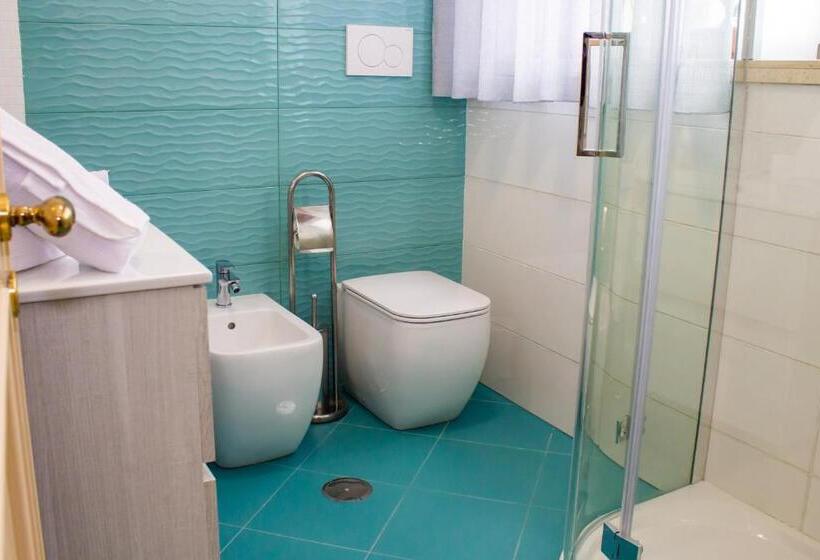 غرفة ديلوكس مزودة بشرفة, B&b Xenia Pompei