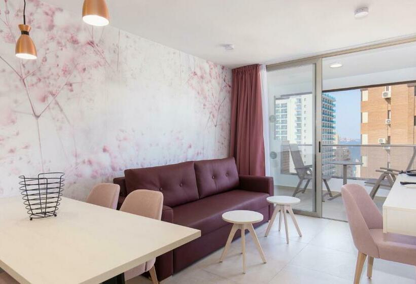 Апартаменты 2 Спальни, Aparthotel Bcl Levante Beach