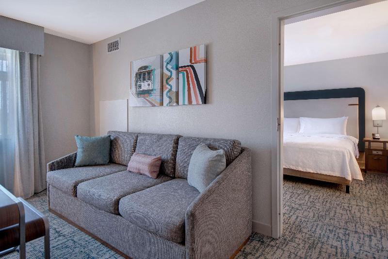 キングサイズベッドのスイートルーム, Homewood Suites By Hilton San Francisco Airportnorth