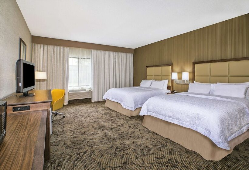 Номер Стандарт 2 Двуспальные Кровати, Hampton Inn Hotel Detroit/belleville Airport Area