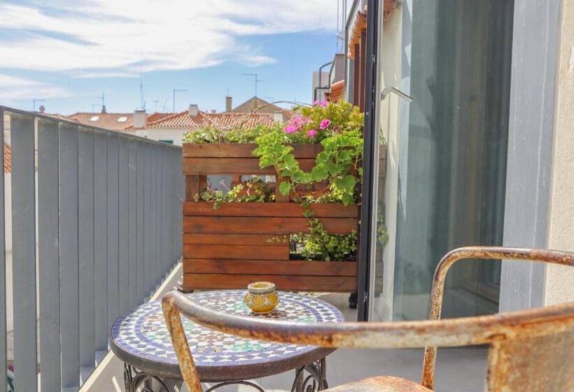 اتاق استاندارد با بالکن, Casa Da Praça Guest House