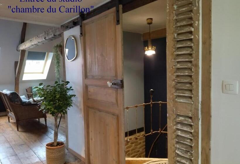 إستوديو قياسى سرير كينج, Chambres D'hôtes Le Carillon