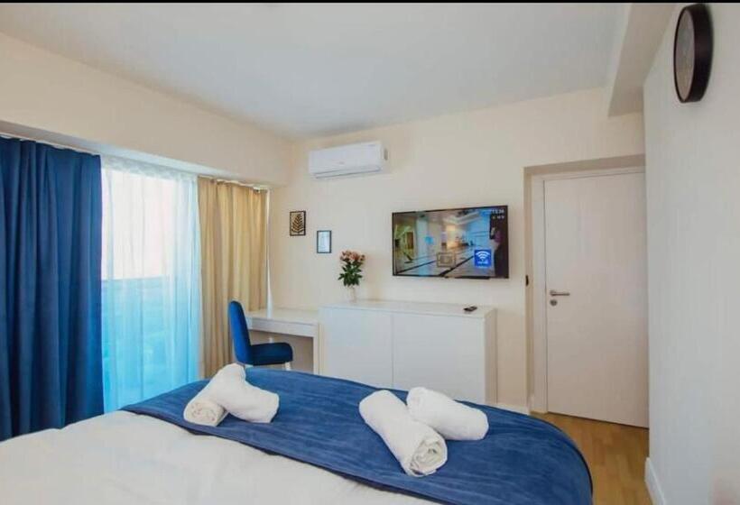 آپارتمان 1 خوابه با بالکن, Orbi City Apartments Batumi