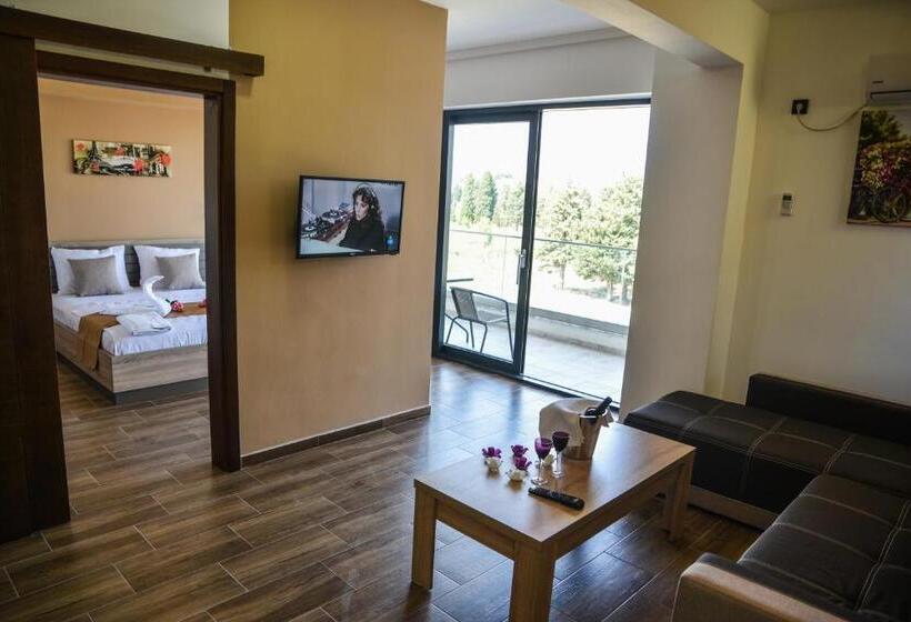 آپارتمان 1 خوابه با بالکن, Lajka Luxury