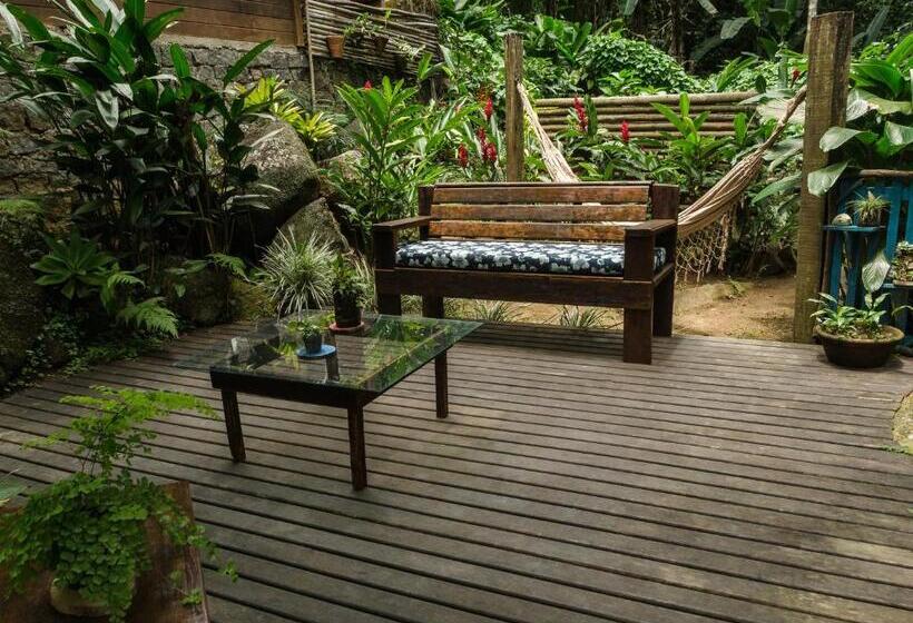 带花园景观的标准工作室, Kitnet E Suite Morada Aguiar   Chalé
