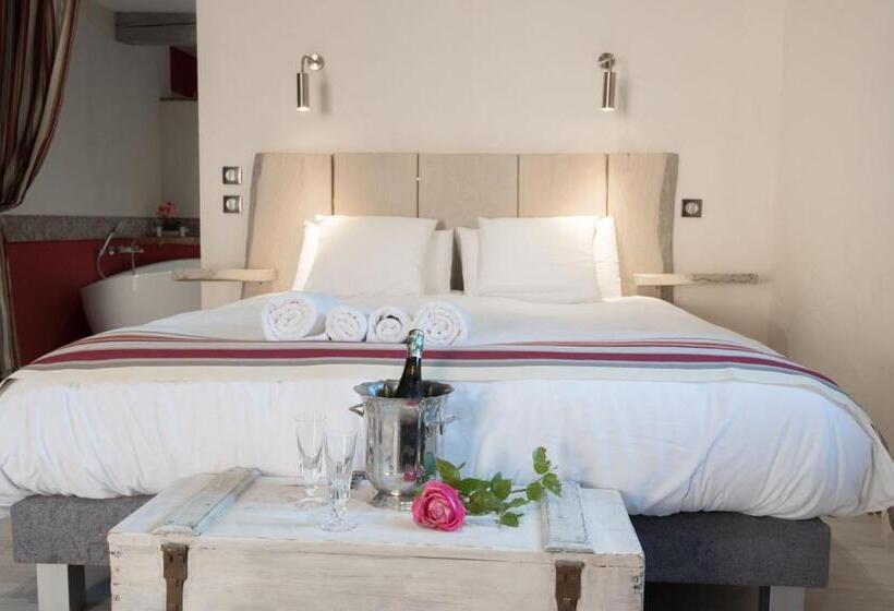 Люкс, Le Mas Des Colombes Chambres D Hôtes B&b & Spa