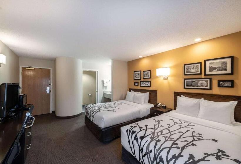 Номер Стандарт 2 Двуспальные Кровати, Sleep Inn & Suites Green Bay South
