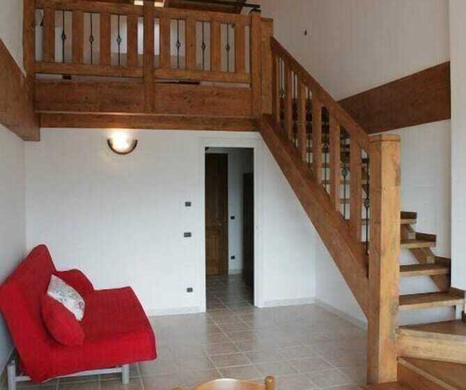 带1个卧室带花园景观的公寓, Agriturismo Adorno