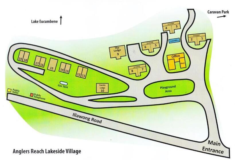Апартаменты 2 Спальни, Anglers Reach Lakeside Village