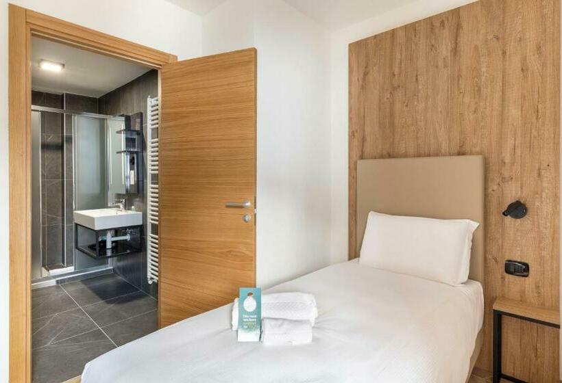 غرفة قياسية فردية, B&b Hotel Passo Tre Croci Cortina