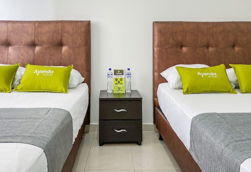 四人标准间, Ayenda 1138 Apartahotel 109
