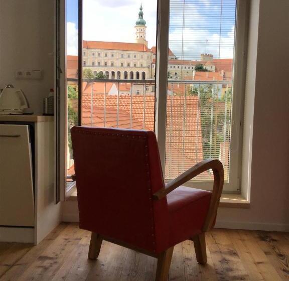 带1个卧室的顶楼公寓, Apartmány Sebastian