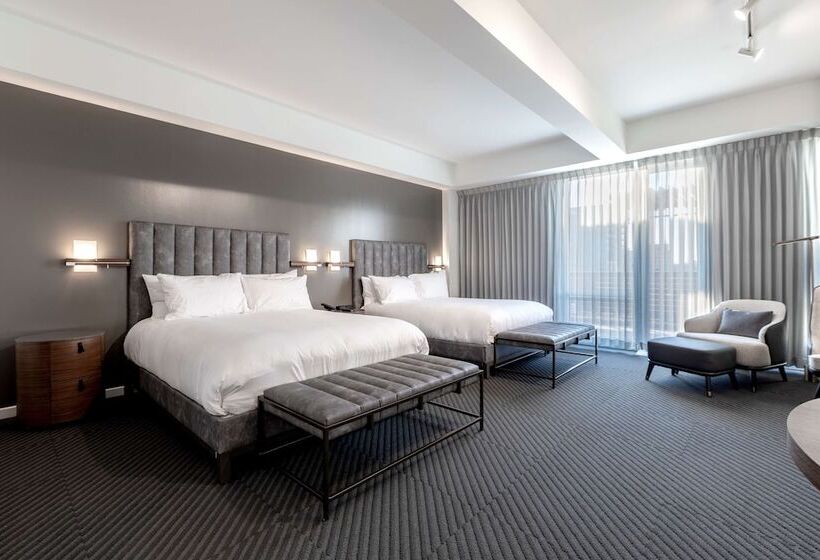 Номер Стандарт 2 Двуспальные Кровати, Chauncey Iowa City, Tapestry Collection By Hilton