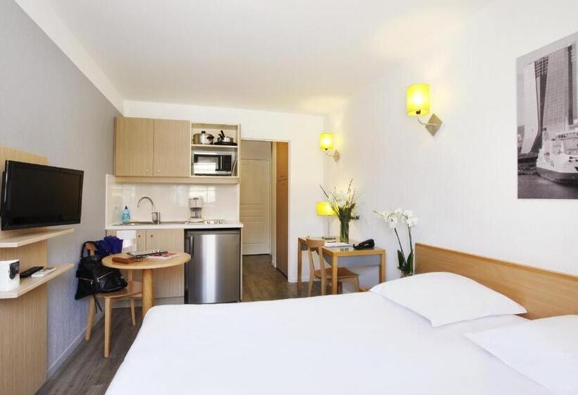 Studio Standard Lit Double, Aparthotel Adagio Access Marseille Prado Périer