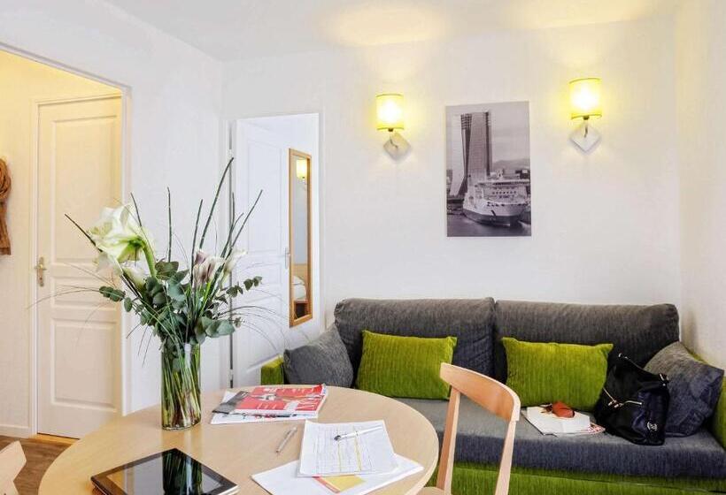 Апартаменты 1 Спальня с Балконом, Aparthotel Adagio Access Marseille Prado Périer