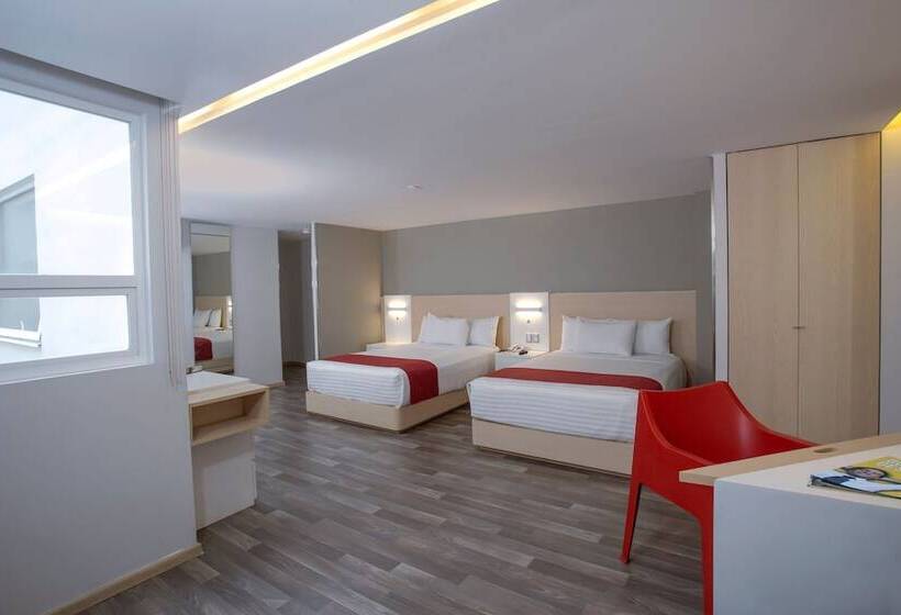２ダブルベッドのスタンダードルーム, City Express By Marriott Ciudad De México Alameda