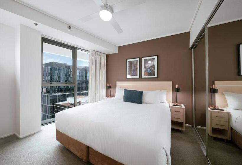 침실 1개 아파트, Oaks Brisbane On Felix Suites