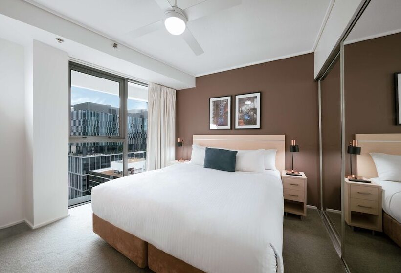침실 1개 아파트, Oaks Brisbane On Felix Suites