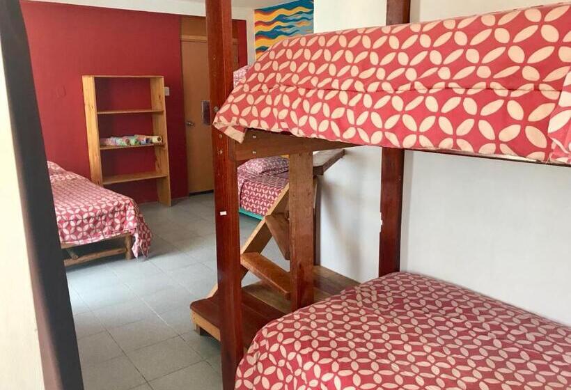 Четырехместный Номер Стандарт Вид на Море, Surf House Chicama