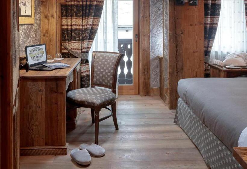 스파 이용가능한 스탠다드 룸, Matterhorn Retreat Francois   Camere In Centro Cervina Con Colazione, Accesso Spa E Wifi