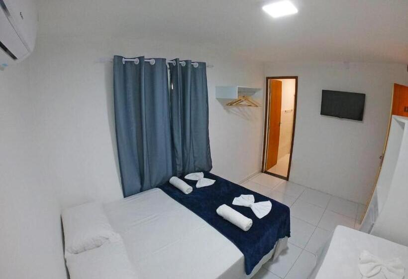 اتاق استاندارد سه نفره, Pousada Porto Verano