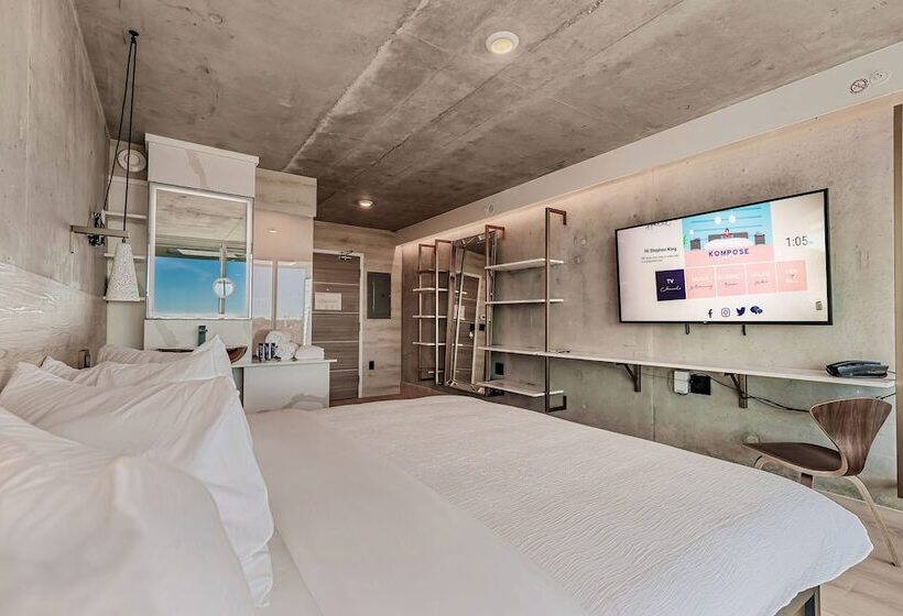 ダブルベッドスタンダードルーム, Kompose Boutique Hotel Sarasota