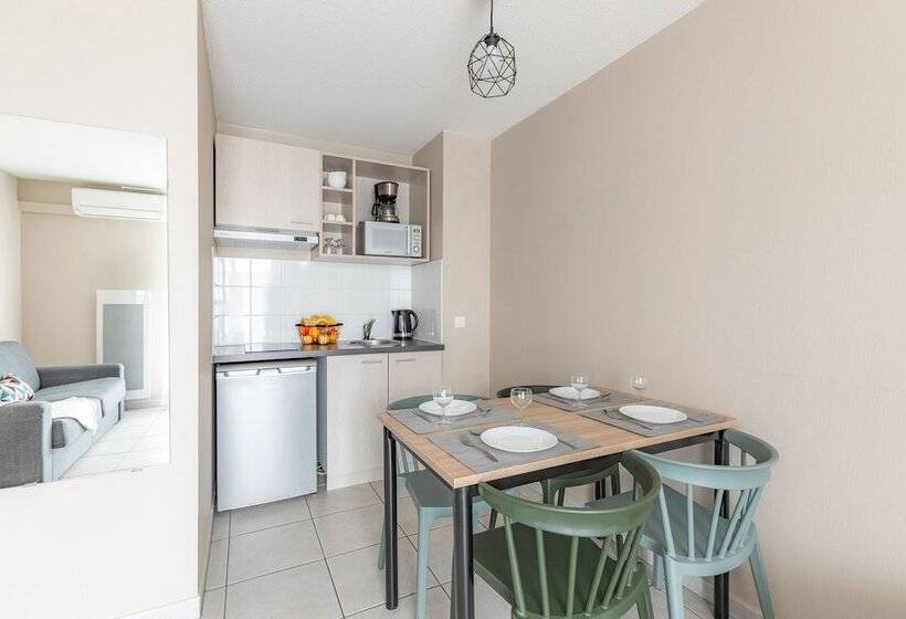 Апартаменты 1 Спальня, Appart City Classic Bordeaux Aéroport St Jean D Illac