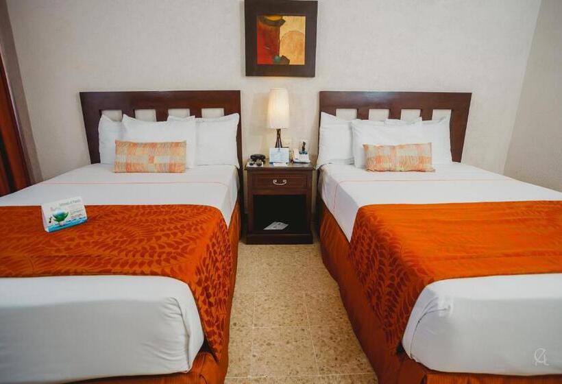２ダブルベッドのスタンダードルーム, Best Western Hotel Posada Freeman Zona Dorada