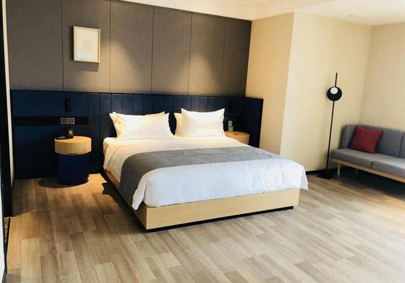 غرفة ديلوكس, Lanou Hotel Jinzhou Red Star Macalline