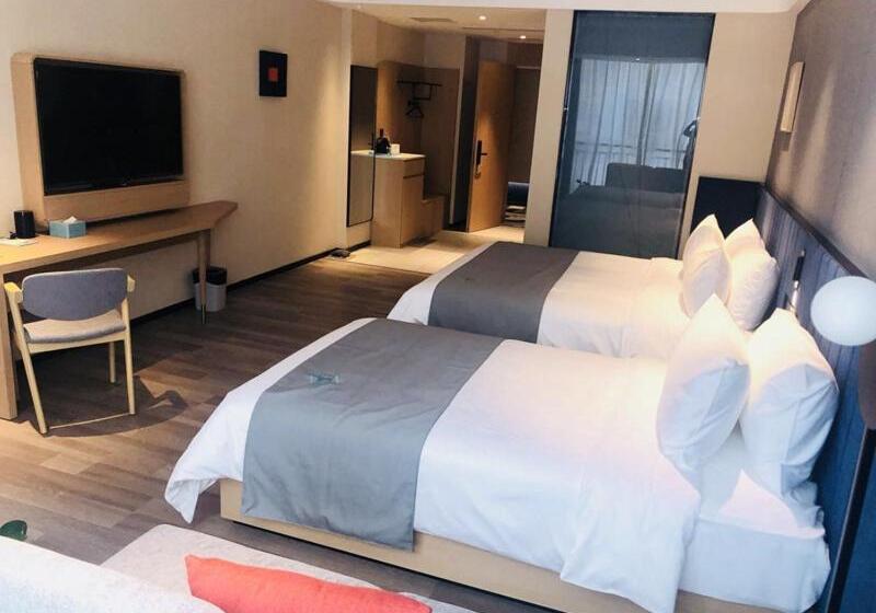 غرفة ديلوكس, Lanou Hotel Jinzhou Red Star Macalline