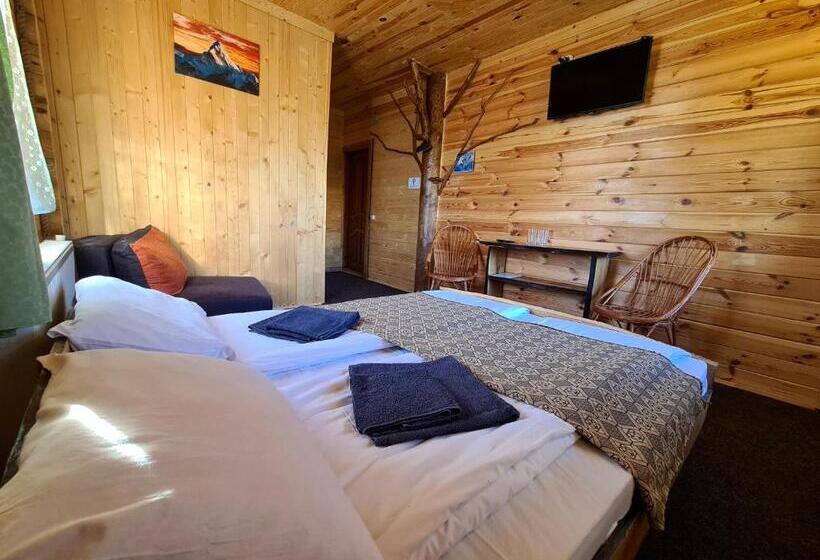 스탠다드 트리플 발코니 룸, Alpin Eco Chalet & Wellness