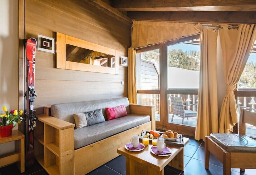 Апартаменты 2 Спальни, Lagrange Vacances Les Chalets Edelweiss