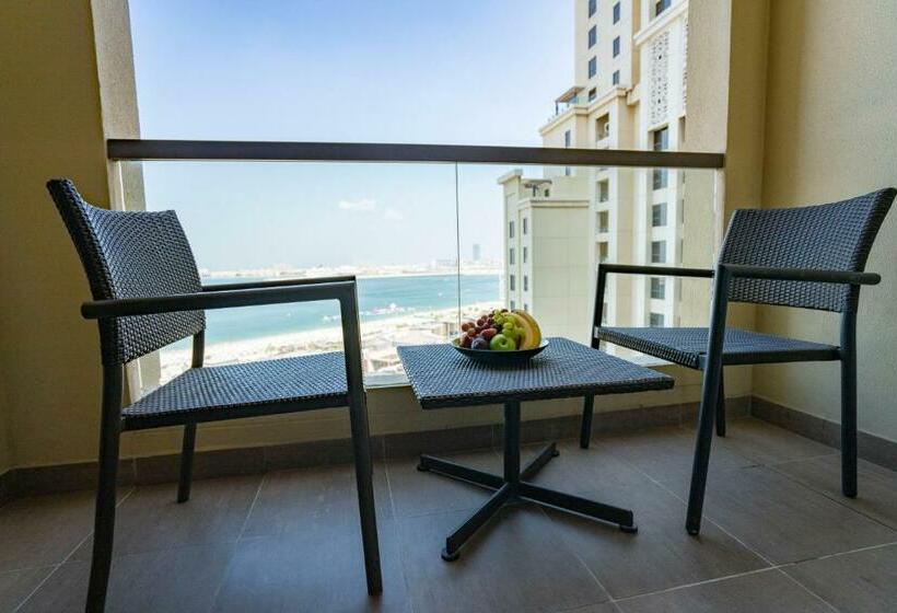 Номер Стандарт Вид на Море с Балконом, Amwaj Rotana, Jumeirah Beach   Dubai
