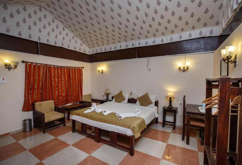 Standard Tent, Gir Lions Paw Resort With Swimming Pool