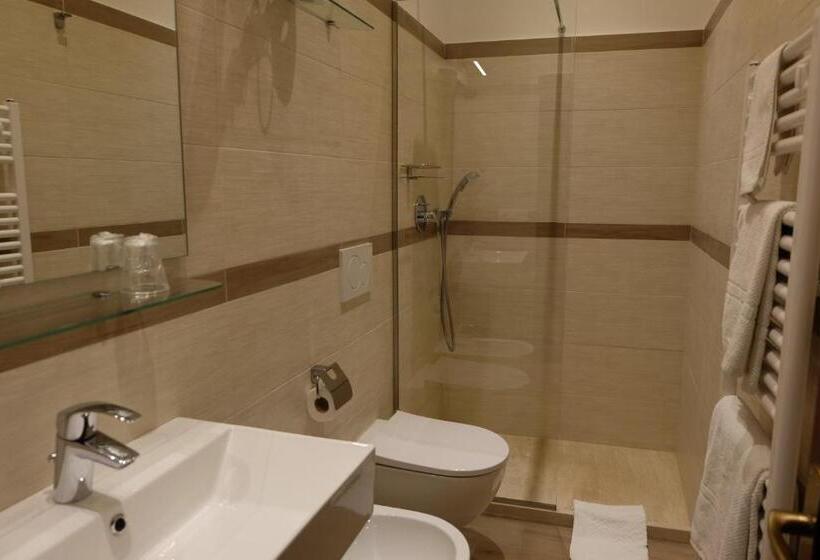 غرفة قياسية فردية مطلة علي البحر, Villa Nettuno