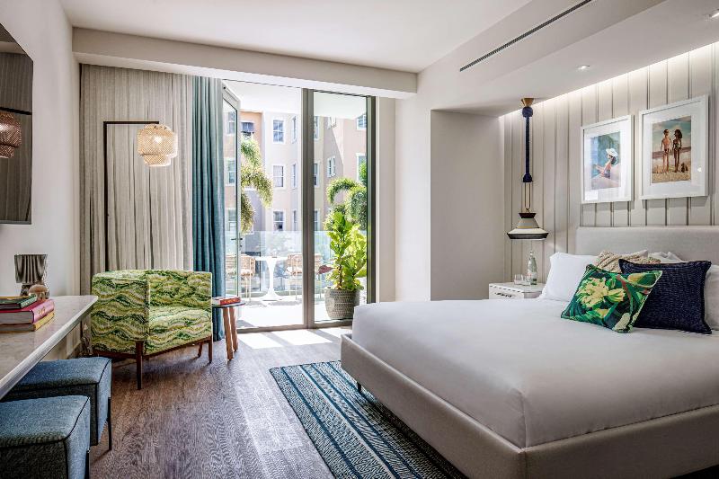 חדר דחוקס עם מיטת קינג, The Ray Hotel Delray Beach, Curio Collection By Hilton
