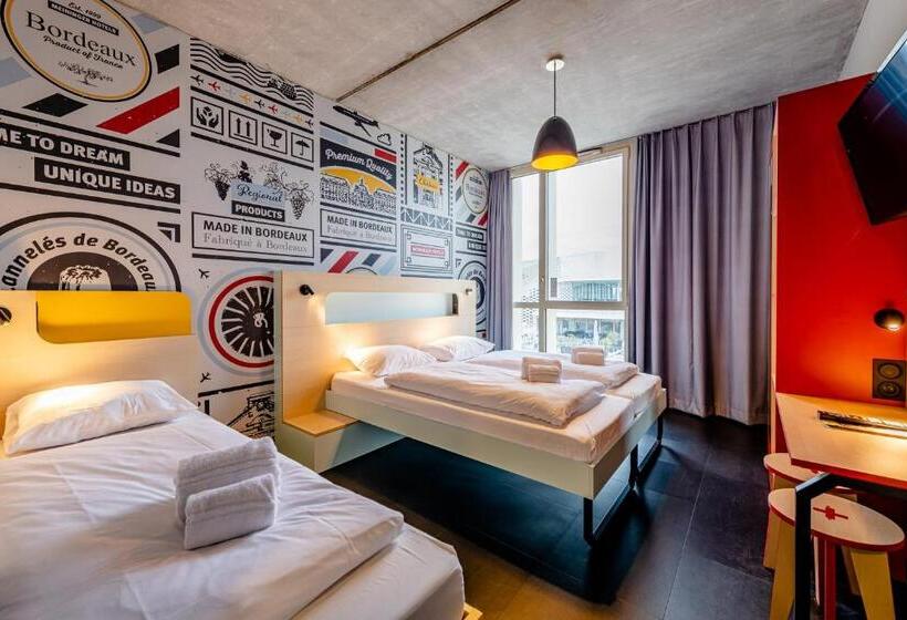 Quarto Triplo Estandar, Meininger Hotel Bordeaux Gare Saint Jean