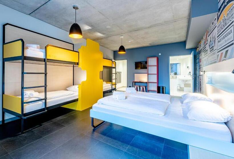 Quarto Familiar, Meininger Hotel Bordeaux Gare Saint Jean
