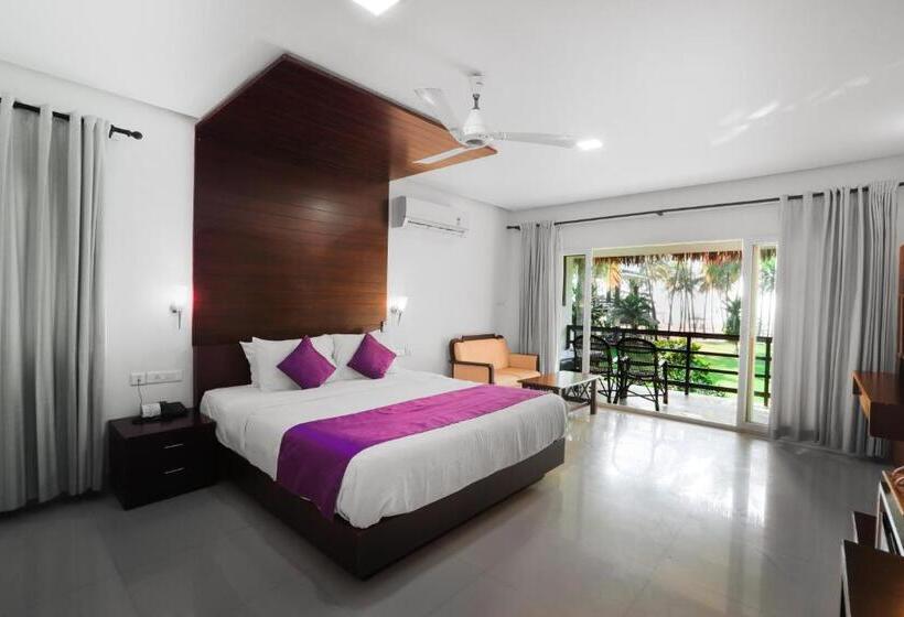디럭스 룸 바다 전망, Malabar Ocean Front Resort And Spa, Bekal